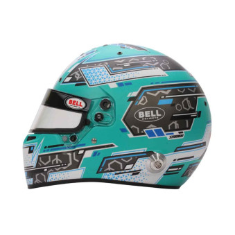 Casque BELL FIA RS7 - Vert Stamina 