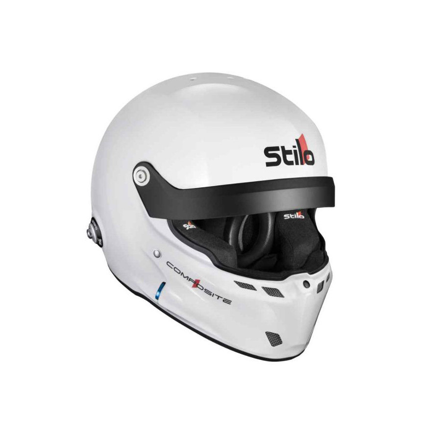 Casque Stilo FIA ST6R - avec intercom - SA2020 - Blanc 