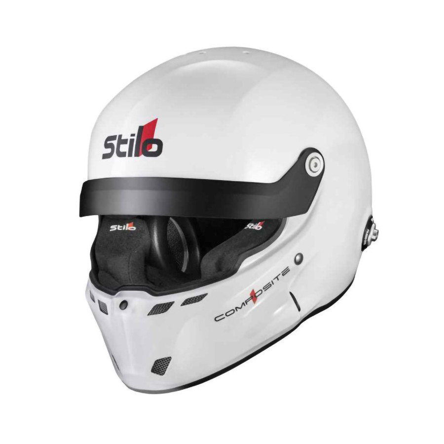 Casque Stilo FIA ST6R - avec intercom - SA2020 - Blanc 