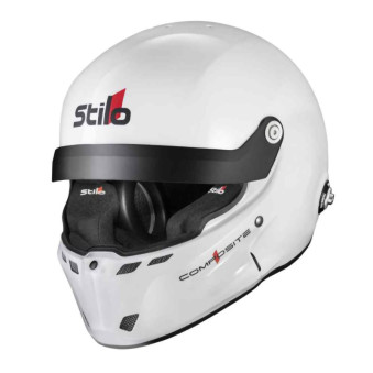 Casque Stilo FIA ST6R - avec intercom - SA2020 - Blanc 