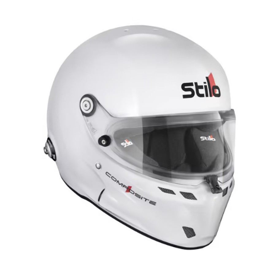 Casque Stilo FIA ST6F - avec intercom - SA2020 - Blanc 