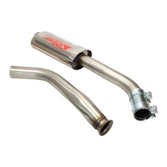 Tube Intermédiaire inox RC Racing Citroën Xsara 2.0 VTS 167cv | 00>02 | avec silencieux